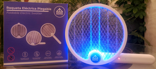 Raqueta Eléctrica Plegable